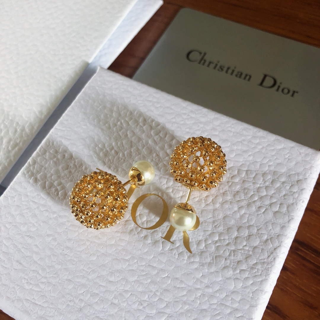 Dior E2061WOMCY Dior Tribales Earrings D99205 - Default Title - View 3