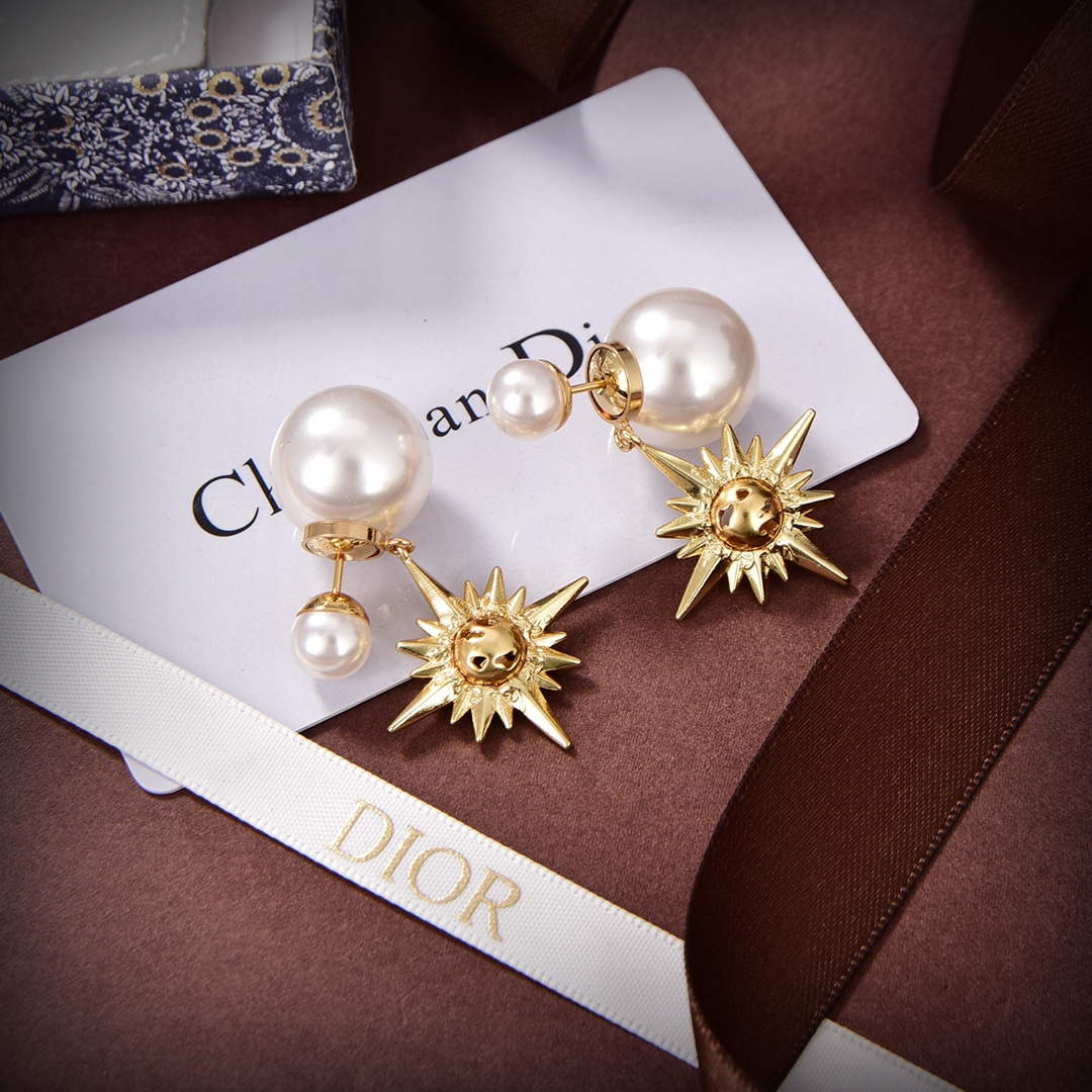 Dior E2099WOMRS Dior Tribales Earrings D99201 - Default Title - View 1