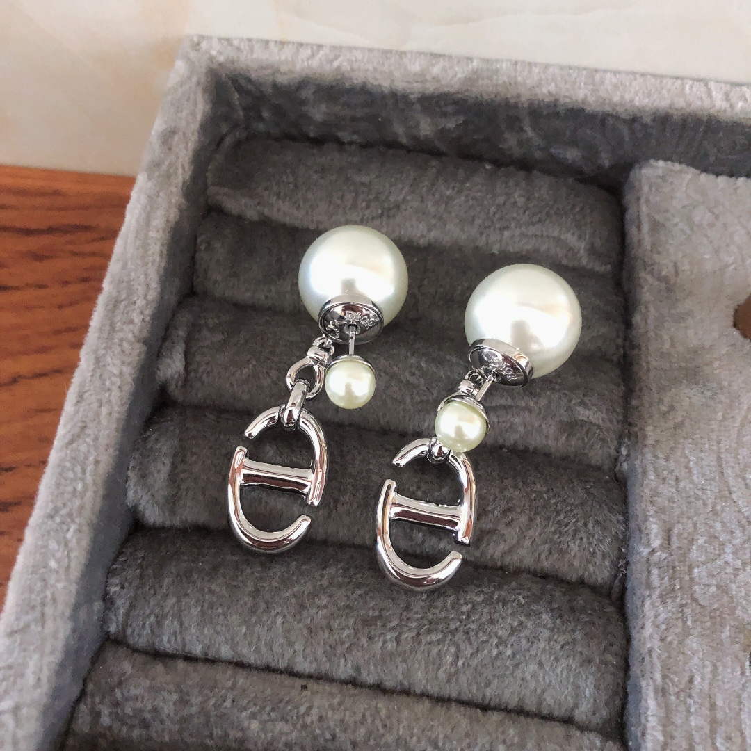 Dior E2112 Tribales Earrings D99135 - Default Title - View 5