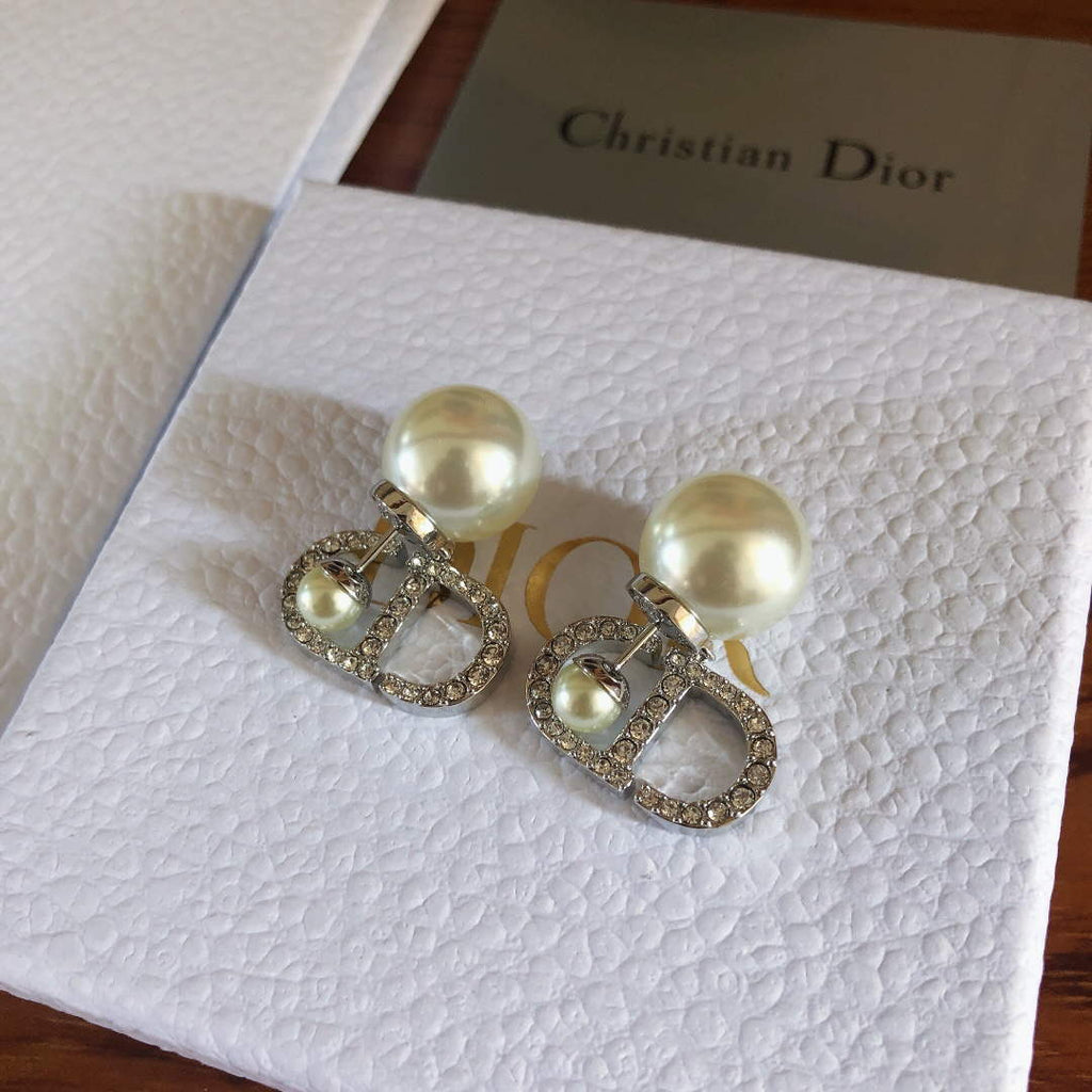Dior E2141 Tribales Clip Earrings D99136