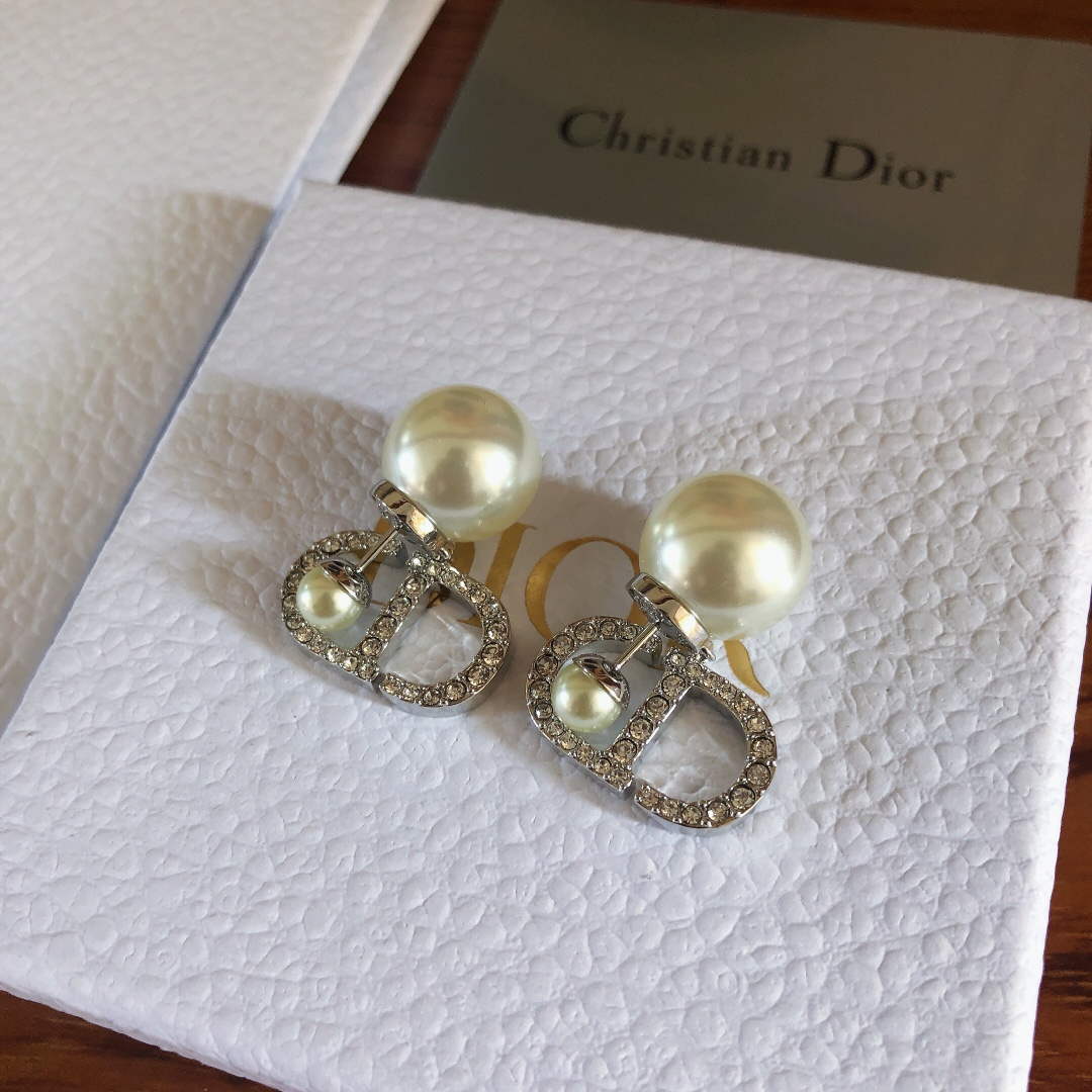Dior E2141 Tribales Clip Earrings D99136