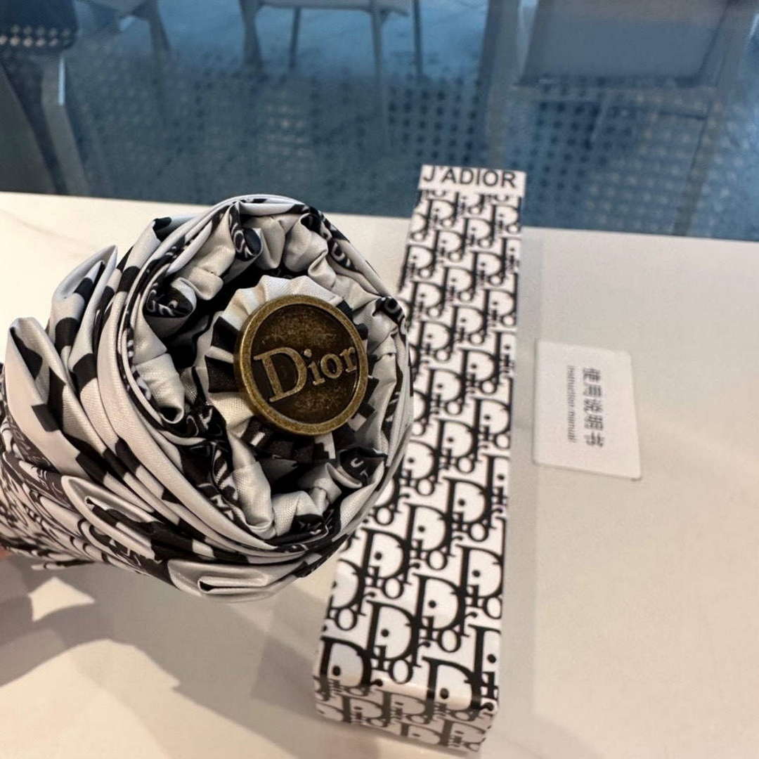 Dior Fashion Folding Sun Umbrella D77211