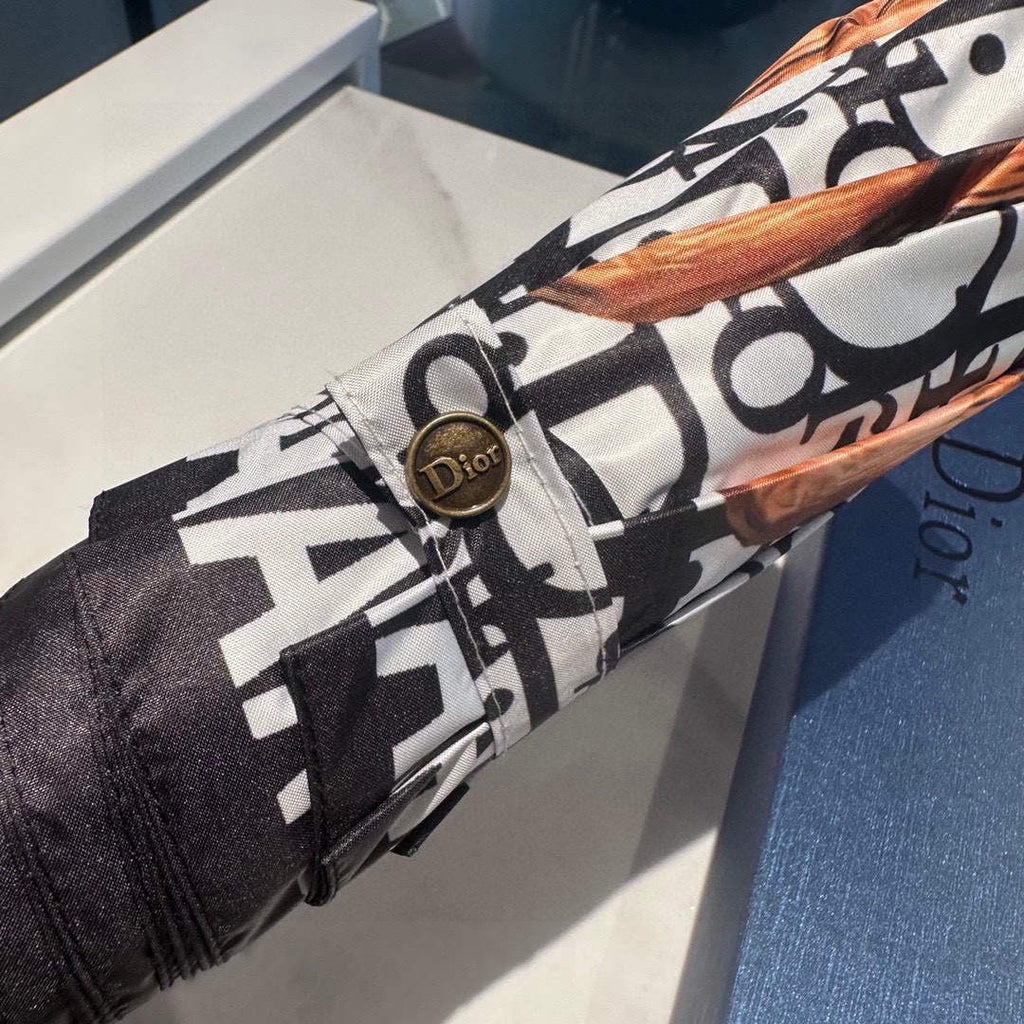 Dior Fashion Folding Sun Umbrella D77212