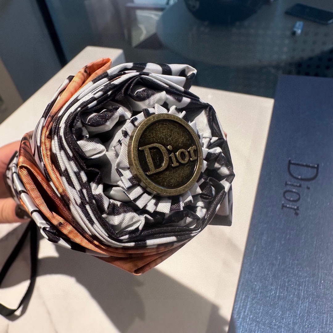 Dior Fashion Folding Sun Umbrella D77212