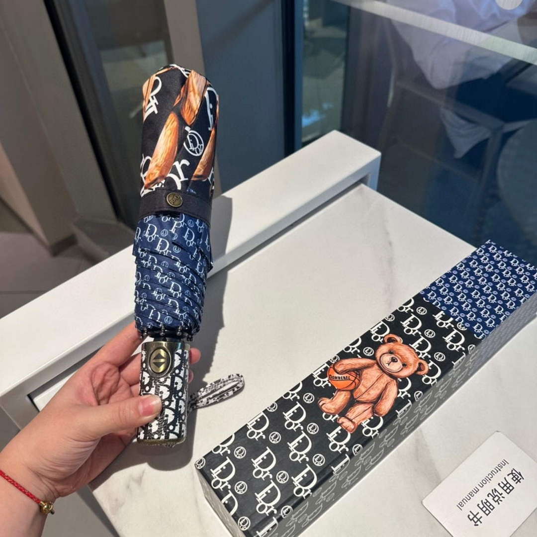 Dior Fashion Folding Sun Umbrella D77213