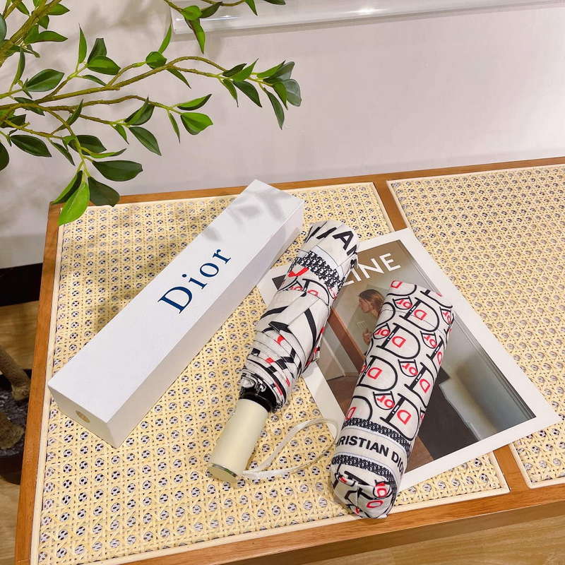 Dior Fashion Folding Sun Umbrella D77214