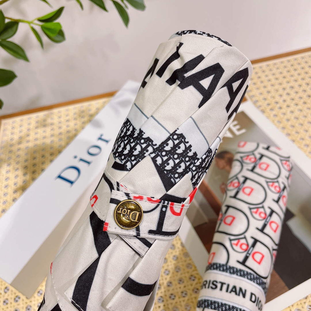 Dior Fashion Folding Sun Umbrella D77214