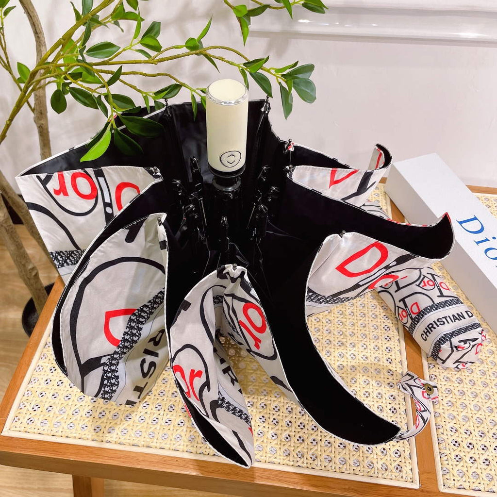 Dior Fashion Folding Sun Umbrella D77214
