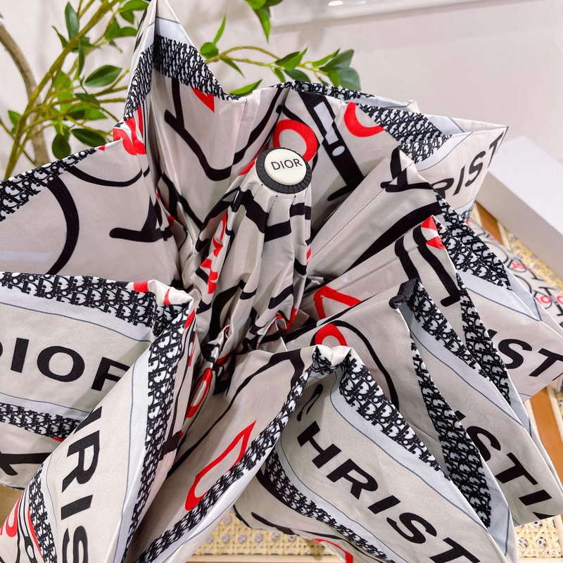 Dior Fashion Folding Sun Umbrella D77214