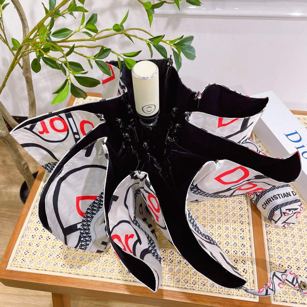 Dior Fashion Folding Sun Umbrella D77214