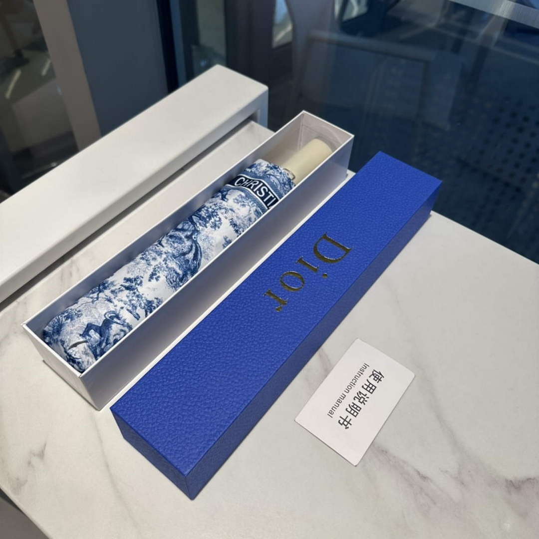 Dior Fashion Folding Sun Umbrella D77215