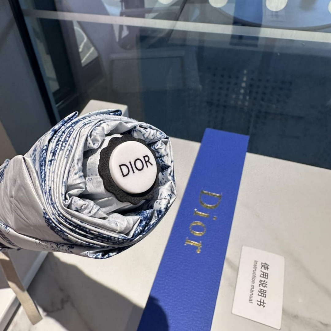 Dior Fashion Folding Sun Umbrella D77215