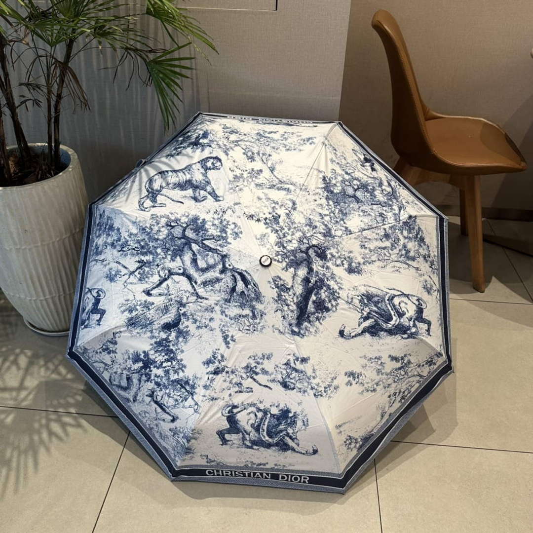 Dior Fashion Folding Sun Umbrella D77215 - Default Title - View 1