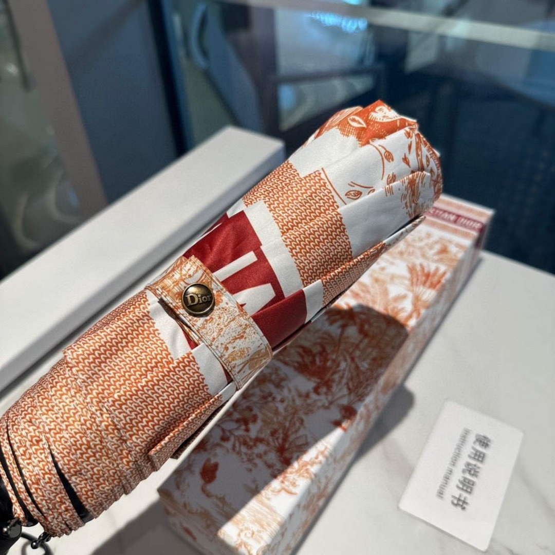 Dior Fashion Folding Sun Umbrella D77216