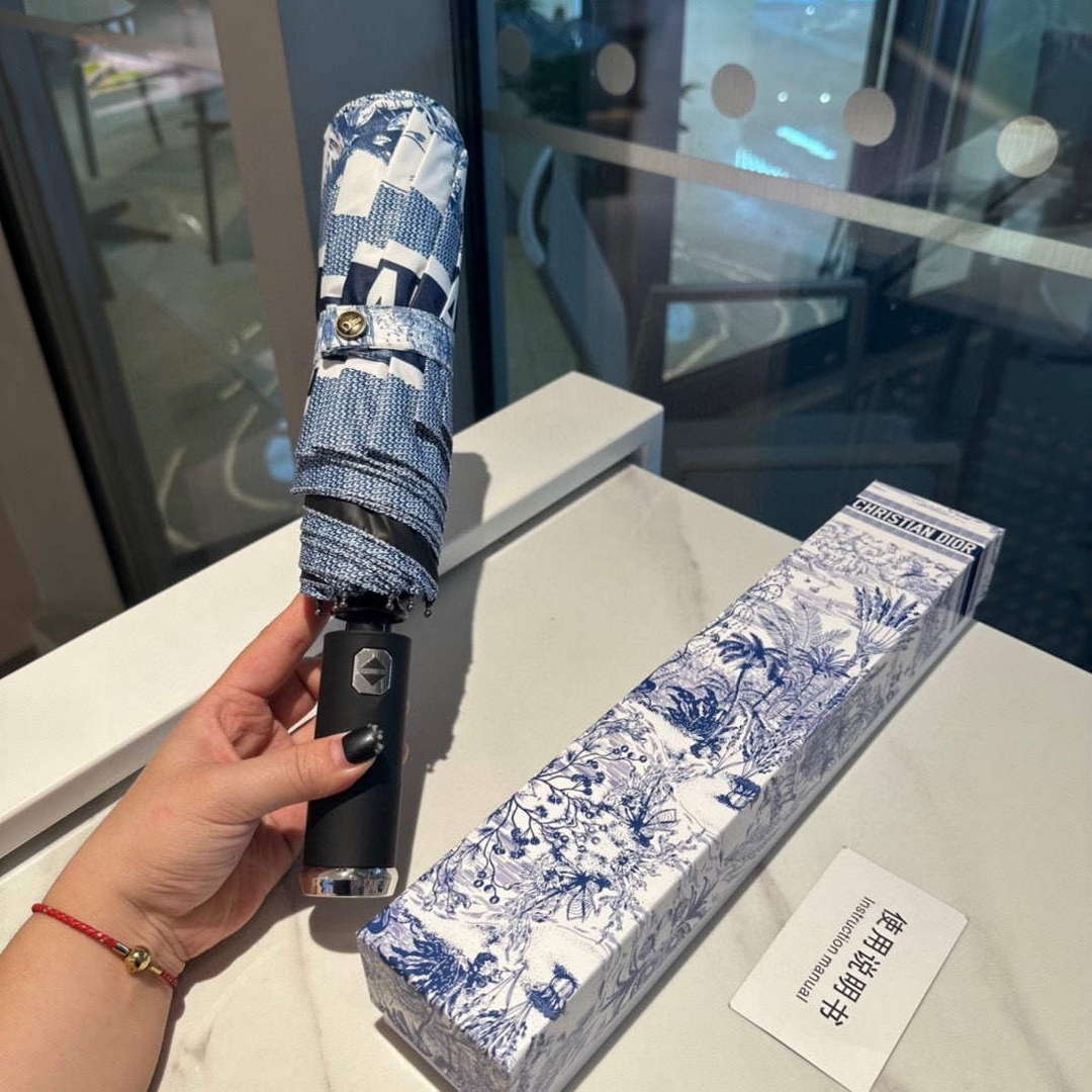 Dior Fashion Folding Sun Umbrella D77217