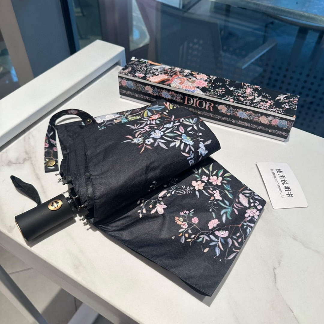 Dior Fashion Folding Sun Umbrella D77218