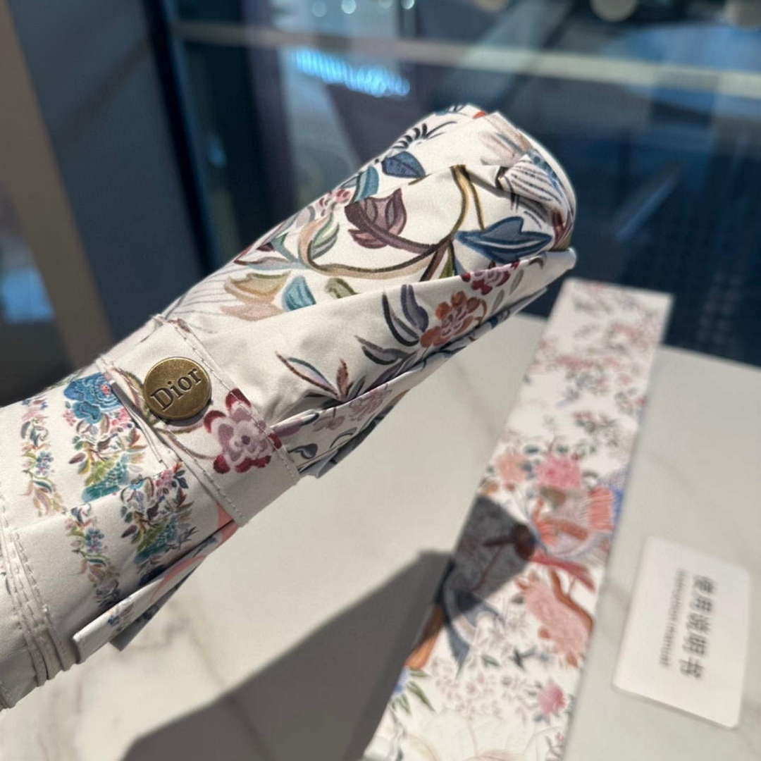 Dior Fashion Folding Sun Umbrella D77219