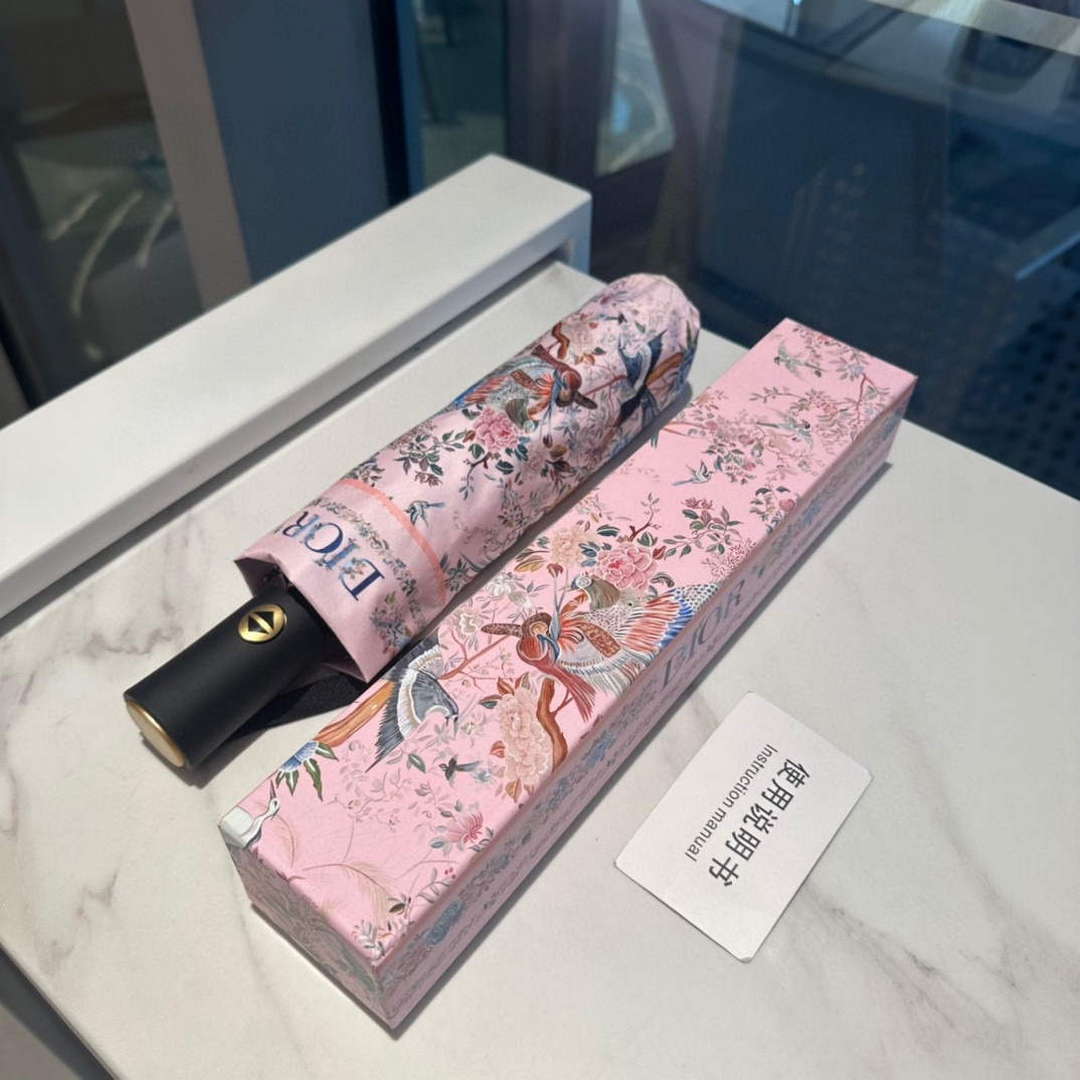 Dior Fashion Folding Sun Umbrella D77220