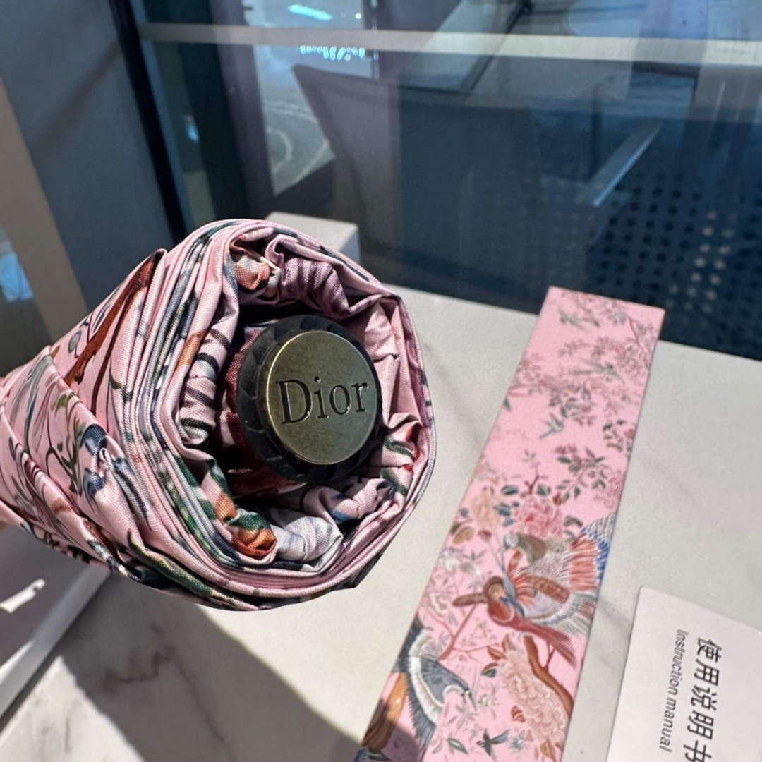Dior Fashion Folding Sun Umbrella D77220