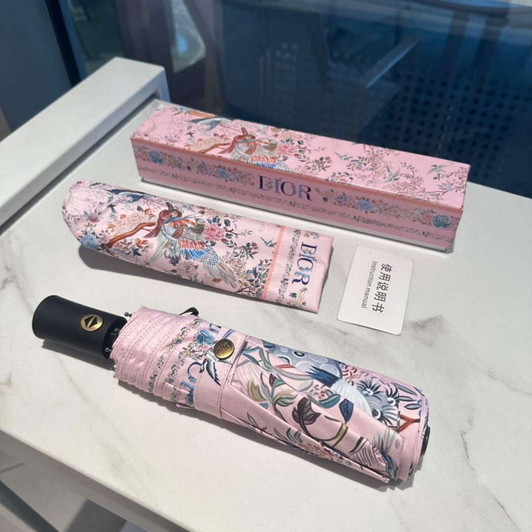 Dior Fashion Folding Sun Umbrella D77220