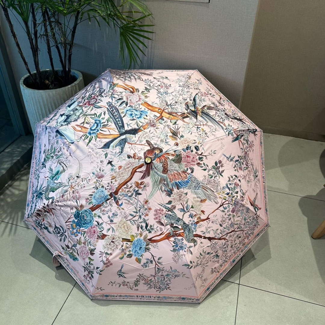Dior Fashion Folding Sun Umbrella D77220 - Default Title - View 1