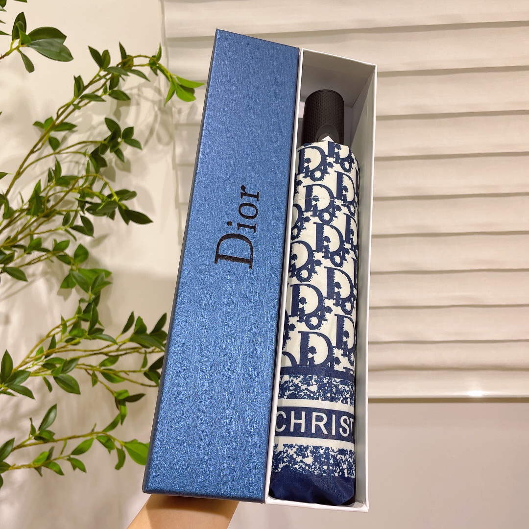 Dior Fashion Folding Sun Umbrella D77221