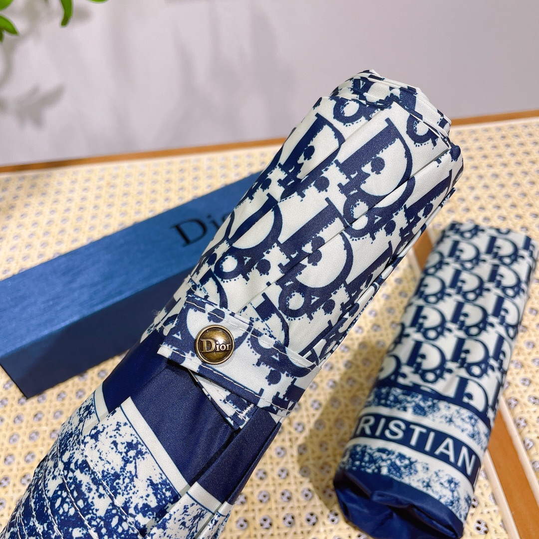Dior Fashion Folding Sun Umbrella D77221