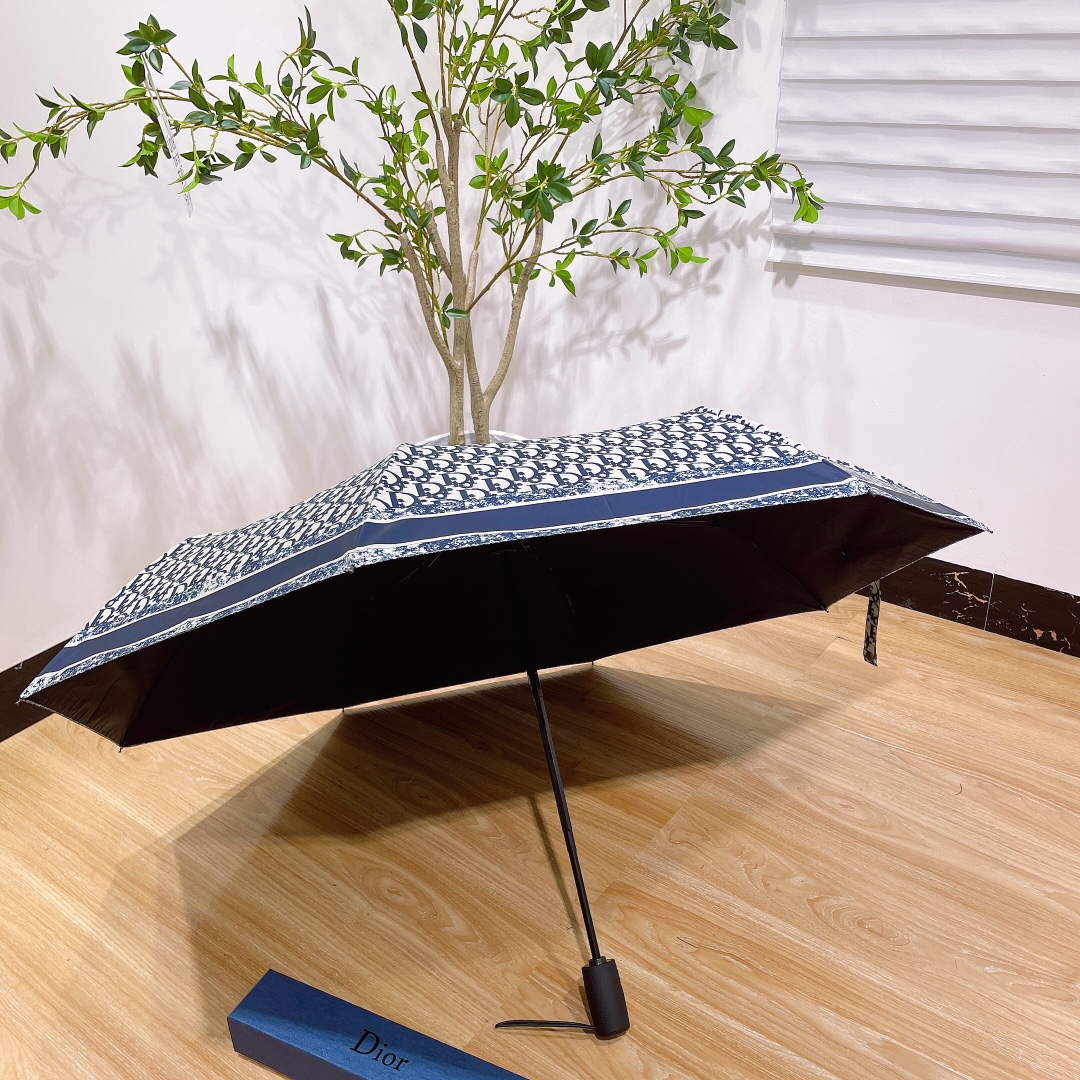 Dior Fashion Folding Sun Umbrella D77221
