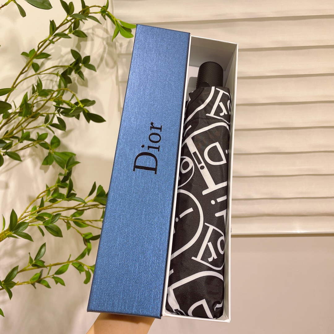 Dior Fashion Folding Sun Umbrella D77222