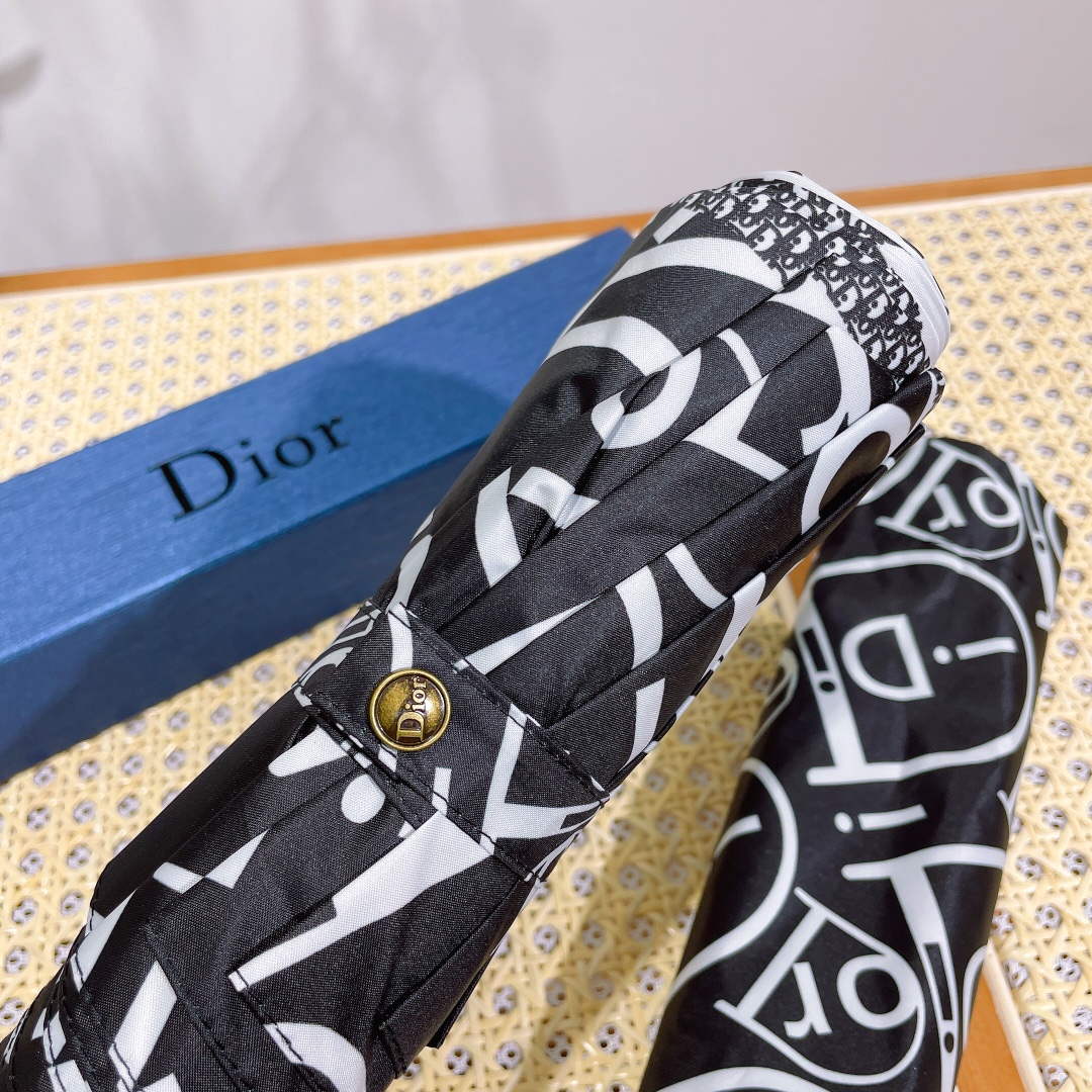 Dior Fashion Folding Sun Umbrella D77222