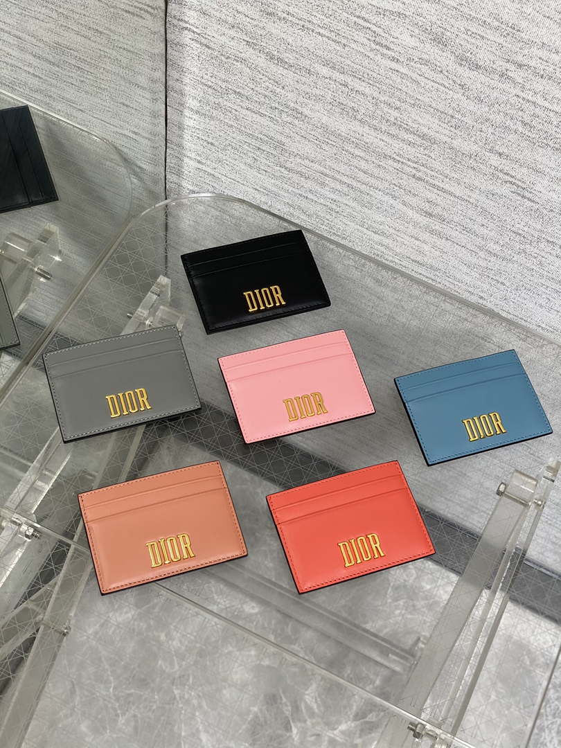 Dior Five-Slot Card Holder S5130 Grained Calfskin D0021 - Default Title - View 2