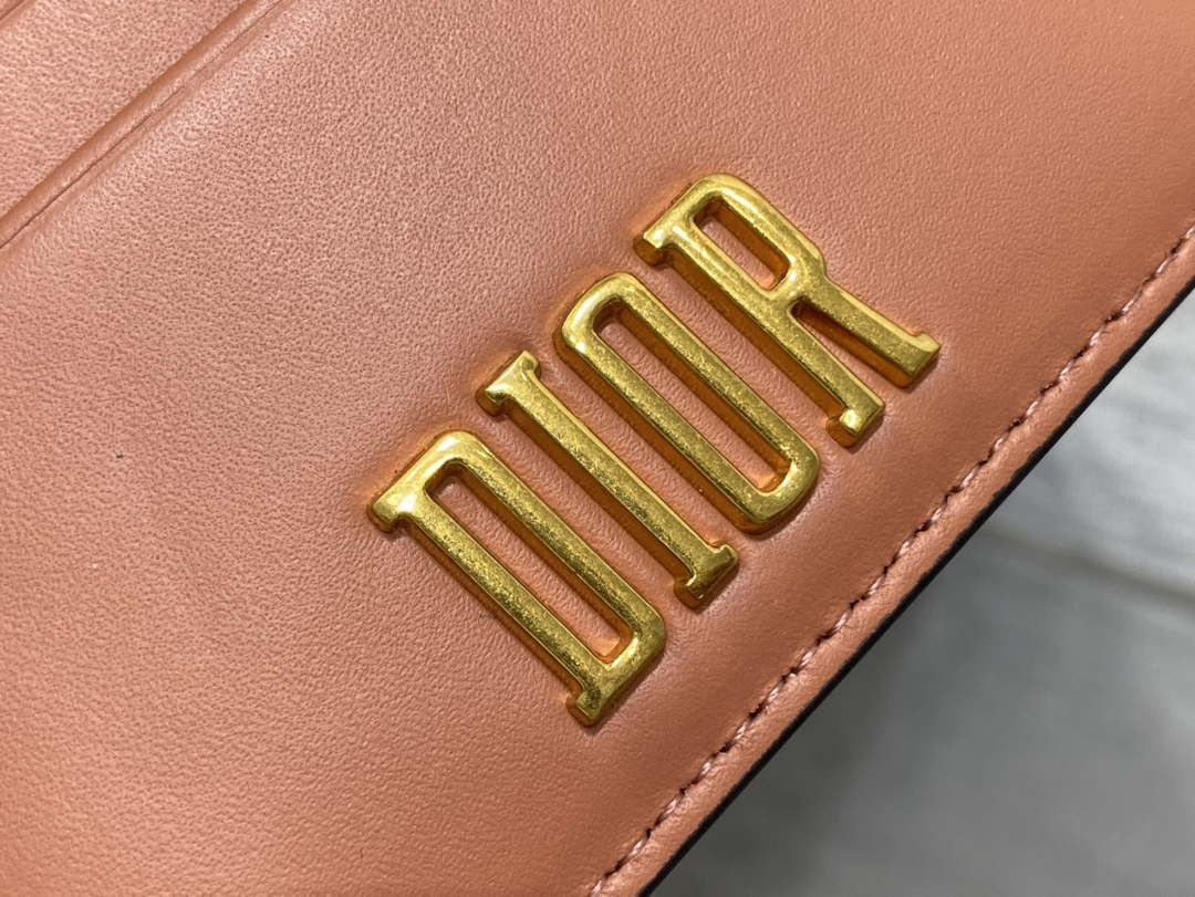 Dior Five-Slot Card Holder S5130 Grained Calfskin D0021