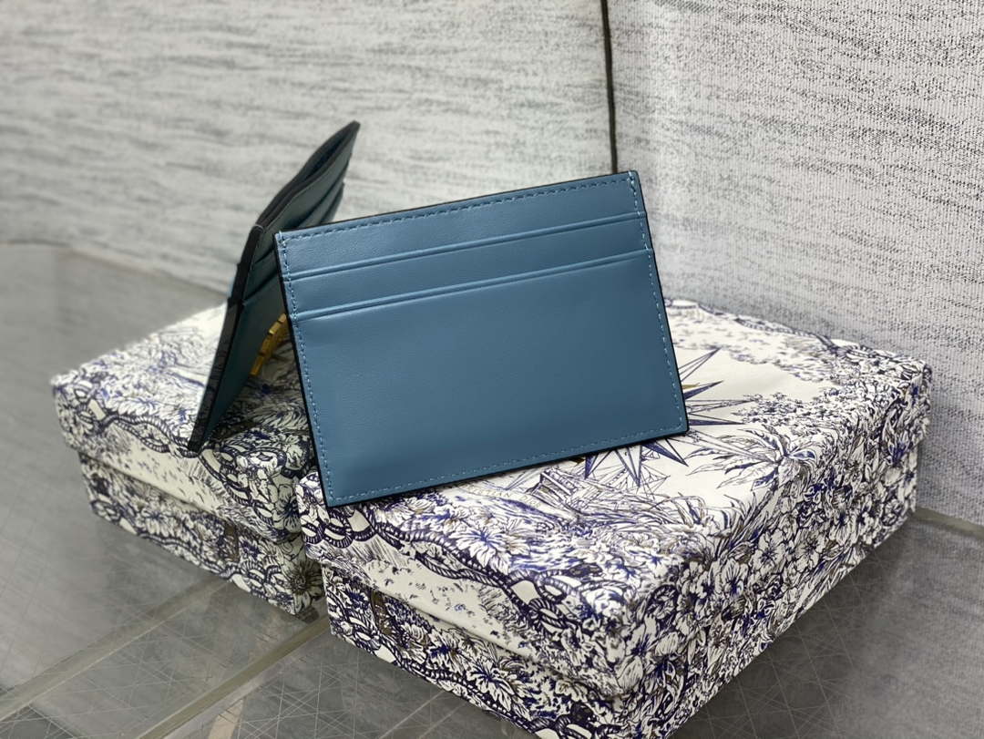 Dior Five-Slot Card Holder S5130 Grained Calfskin D0022 - Default Title - View 2