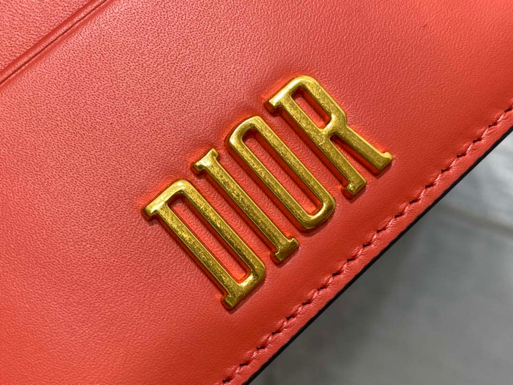 Dior Five-Slot Card Holder S5130 Grained Calfskin D0023