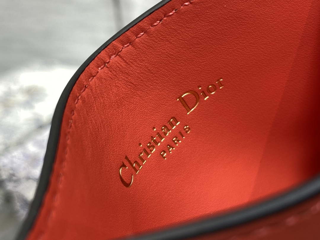 Dior Five-Slot Card Holder S5130 Grained Calfskin D0023 - Default Title - View 4