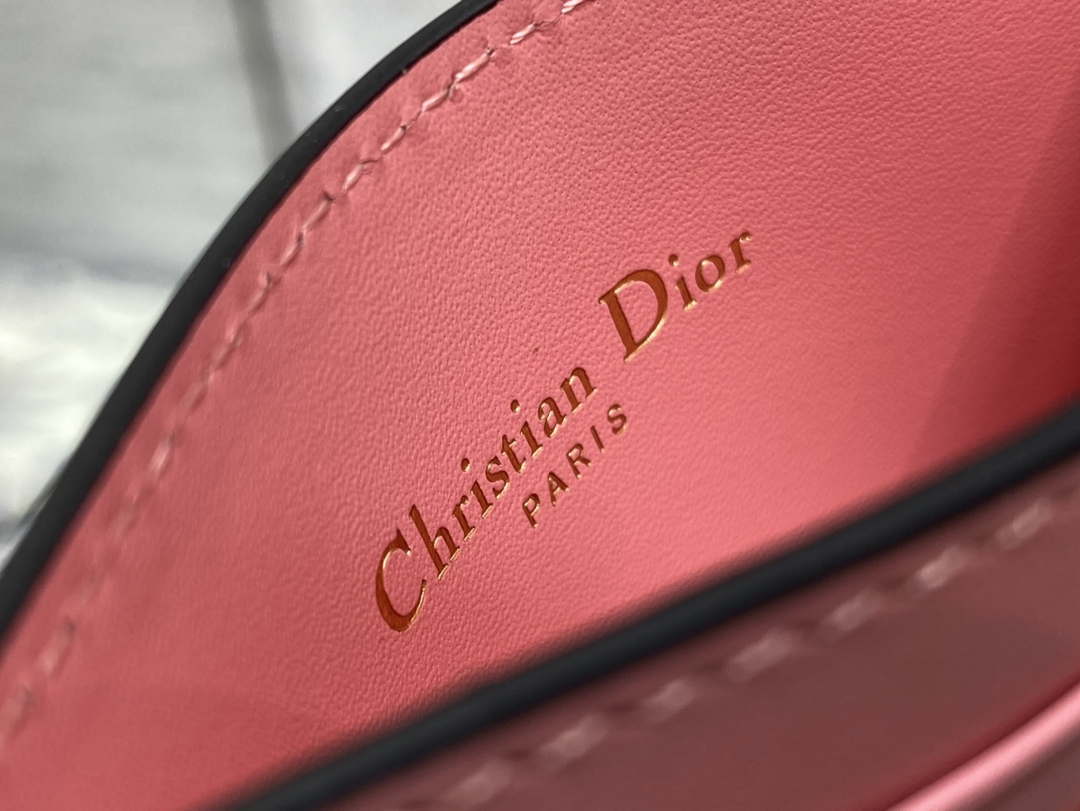 Dior Five-Slot Card Holder S5130 Grained Calfskin D0024