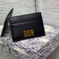 Dior Five-Slot Card Holder S5130 Grained Calfskin D0025 - Default Title - View 1
