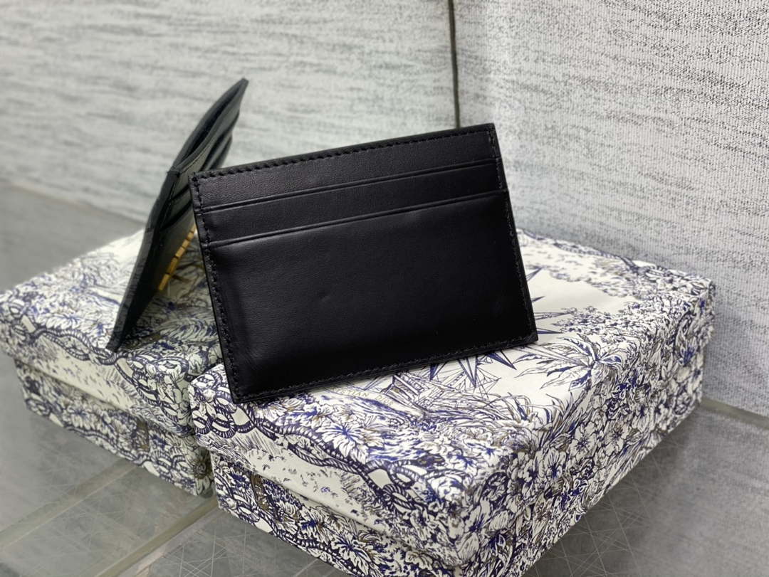 Dior Five-Slot Card Holder S5130 Grained Calfskin D0025 - Default Title - View 2