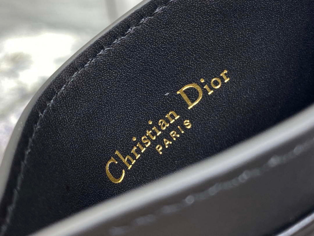 Dior Five-Slot Card Holder S5130 Grained Calfskin D0025