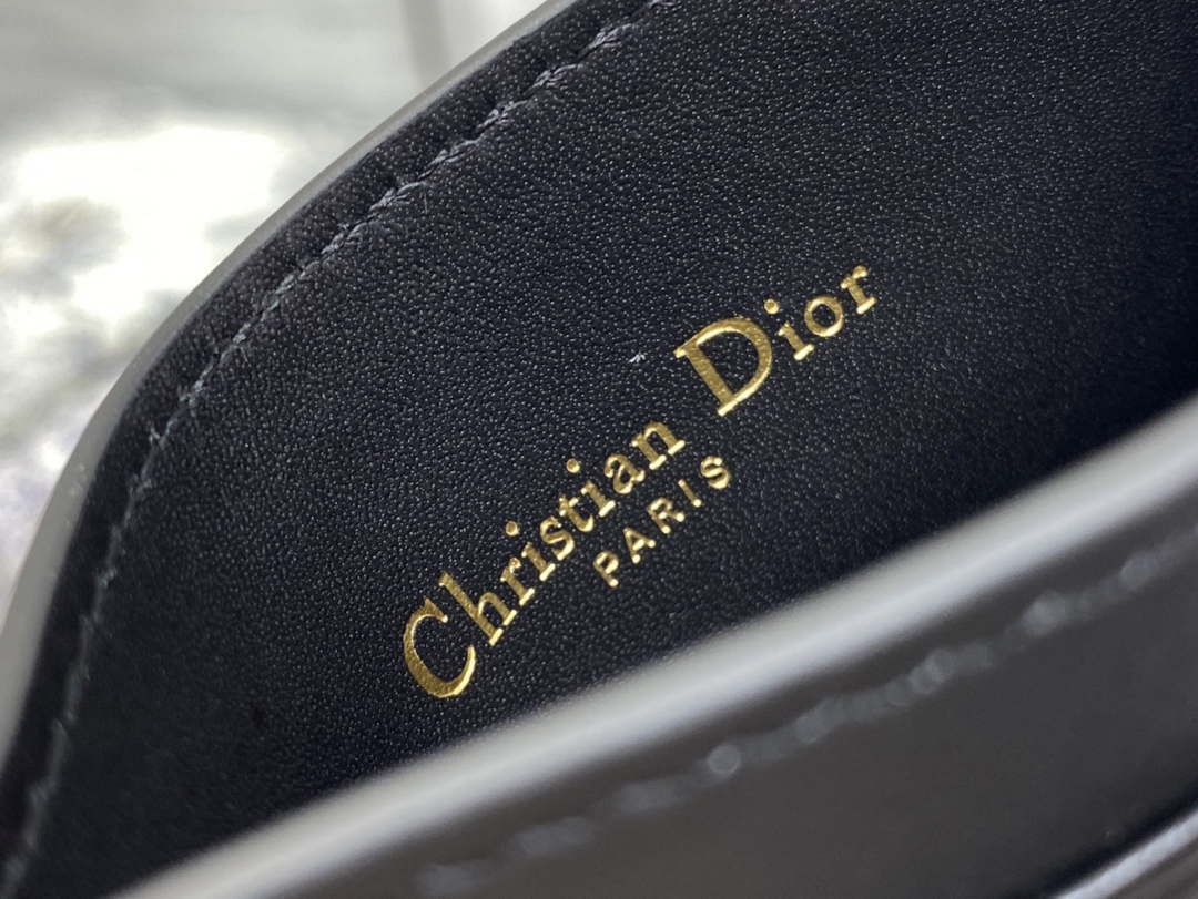 Dior Five-Slot Card Holder S5130 Grained Calfskin D0025 - Default Title - View 4