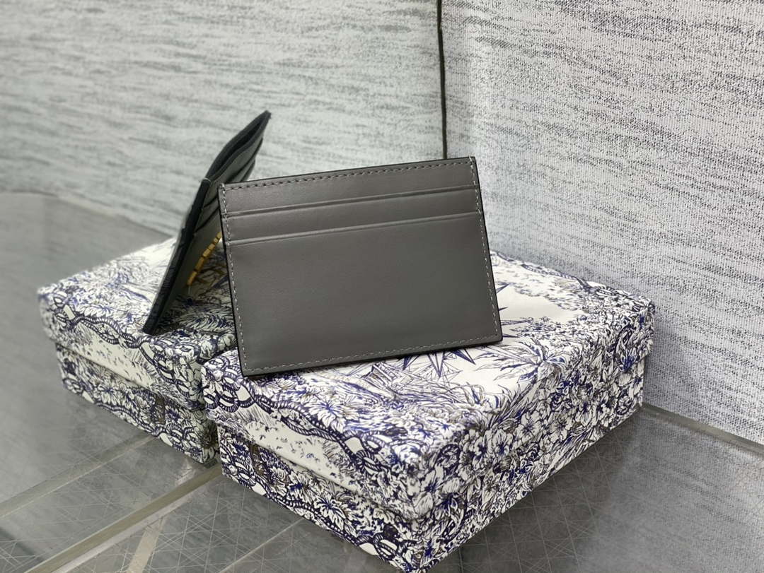 Dior Five-Slot Card Holder S5130 Grained Calfskin D0026 - Default Title - View 2