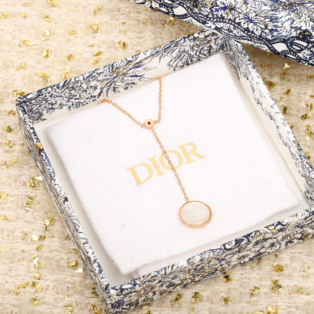 Dior JRDV95027 Rose Des Vents Necklace D99220