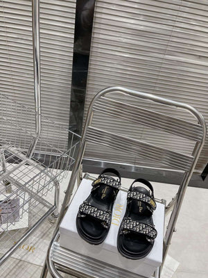 Dior KCQ547LAB Women's Dioract Sandal Fashion Shoes D82913 - Euro 35=US 4 - View 1