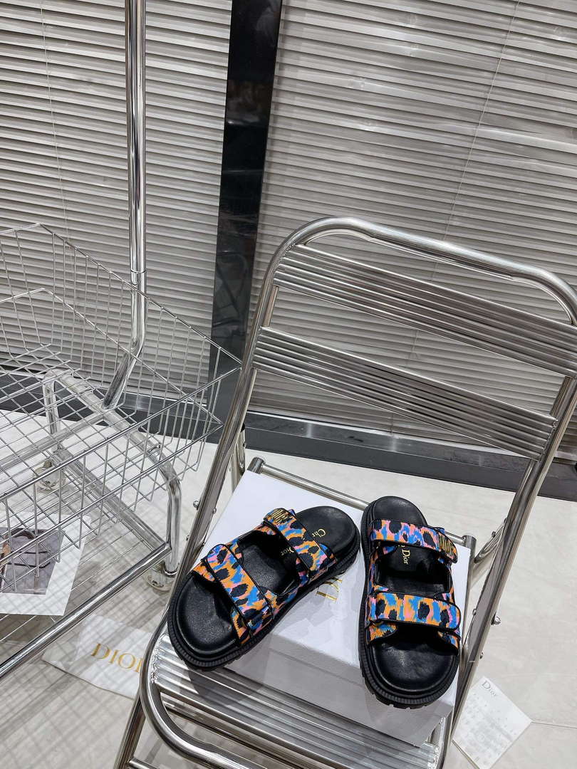 Dior KCQ718LAB Women's Dioract Slide Fashion Shoes D82954