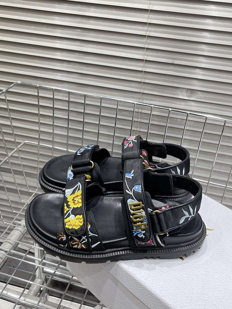 Dior KCQ916BBE Women's D-Wave Sandal Fashion Shoes D82903