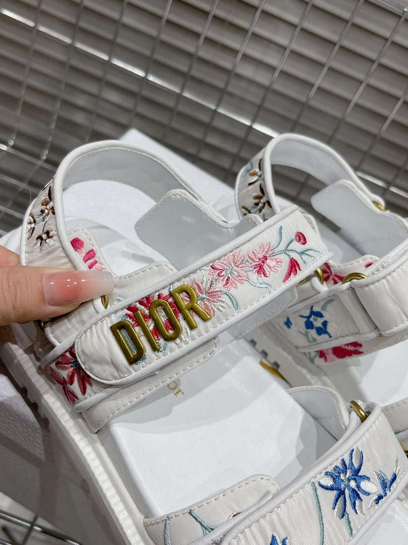 Dior KCQ916BBE Women's D-Wave Sandal Fashion Shoes D82905