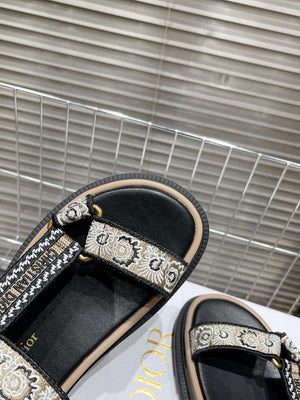 Dior KCQ916BBE Women's D-Wave Sandal Fashion Shoes D82906 - Euro 35=US 4 - View 4