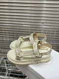 Dior KCQ916BBE Women's D-Wave Sandal Fashion Shoes D82910
