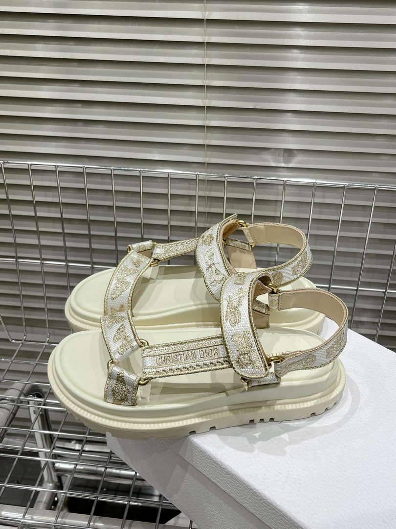 Dior KCQ916BBE Women's D-Wave Sandal Fashion Shoes D82910