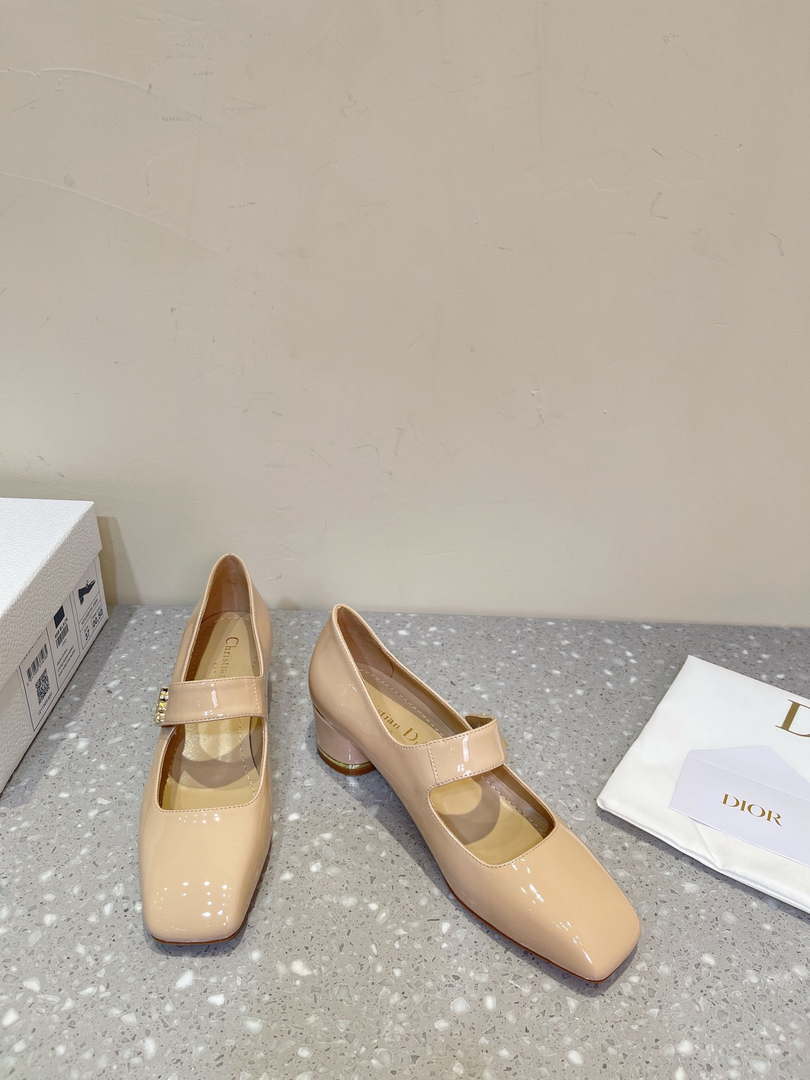 Dior KDV138VNI Jolie Dior Pump Patent Calfskin D82967 - Euro 35=US 4 - View 4